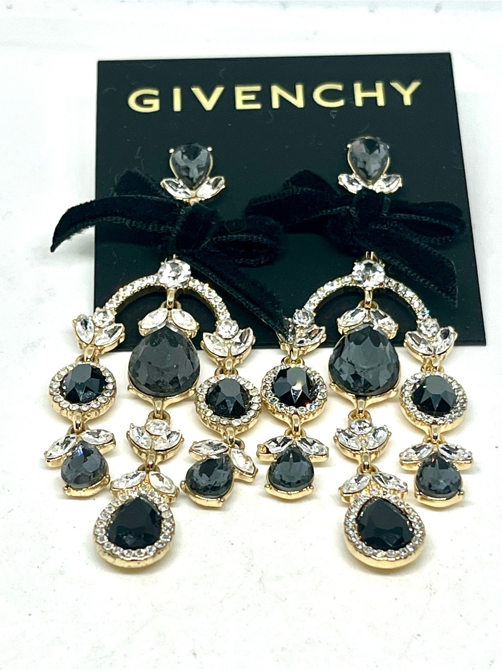 Givenchy Gold-Tone Chandelier Earrings NWT